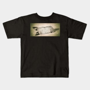 Badger Grunge Kids T-Shirt